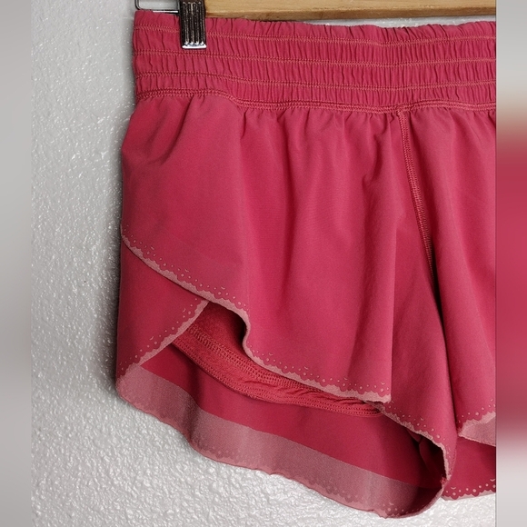 Lululemon Free Spirit Fireside Lined High Rise Active Running Athletic Shorts - Picture 3 of 15